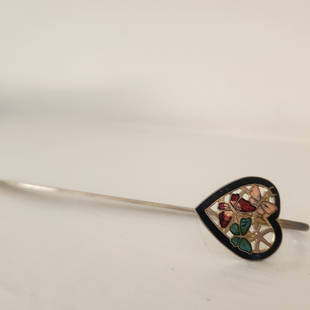 Heart-Shaped Multicolor Bookmark
